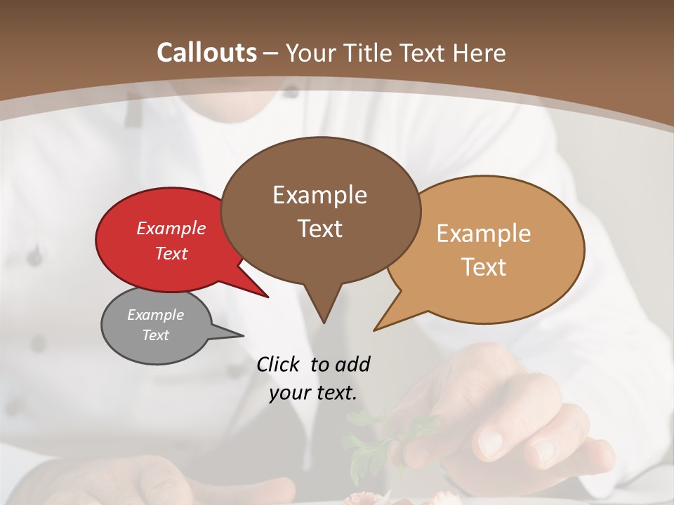 Dinner People Occupation PowerPoint Template