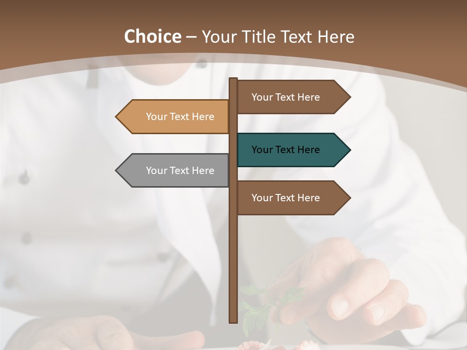 Dinner People Occupation PowerPoint Template