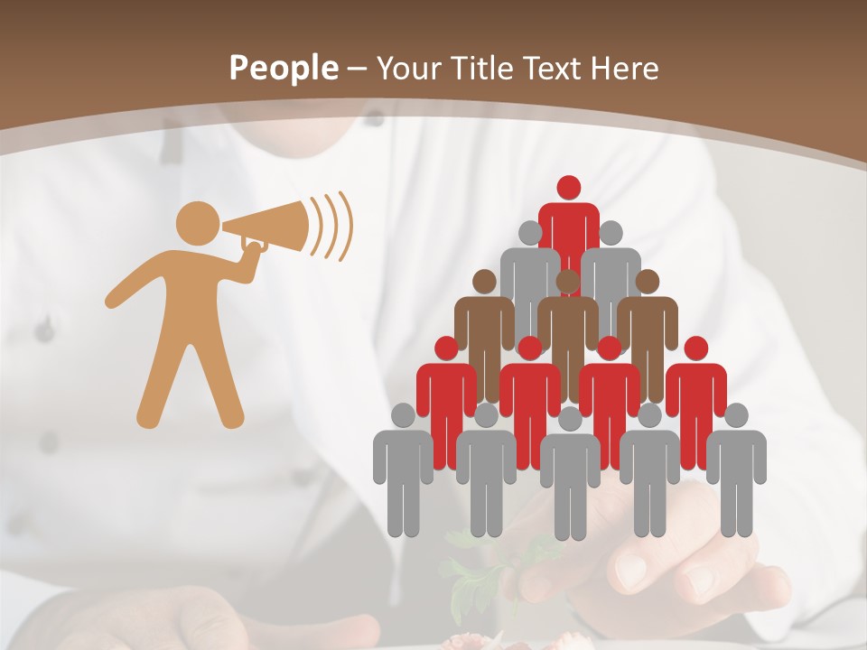 Dinner People Occupation PowerPoint Template