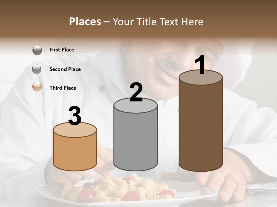 Chef Smile Dinner PowerPoint Template