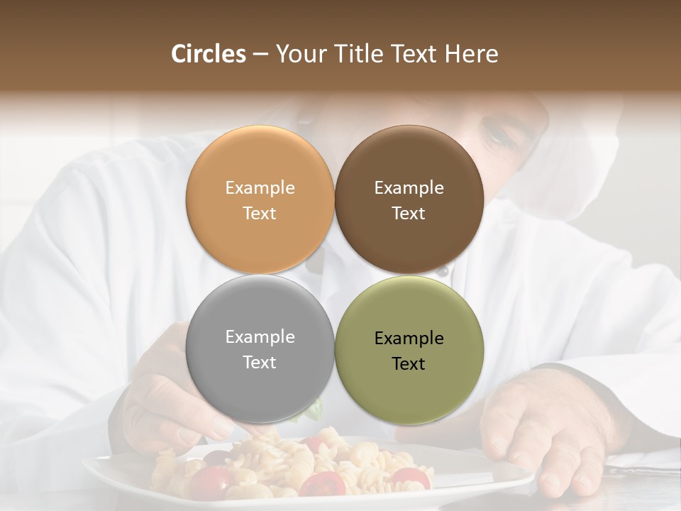 Chef Smile Dinner PowerPoint Template