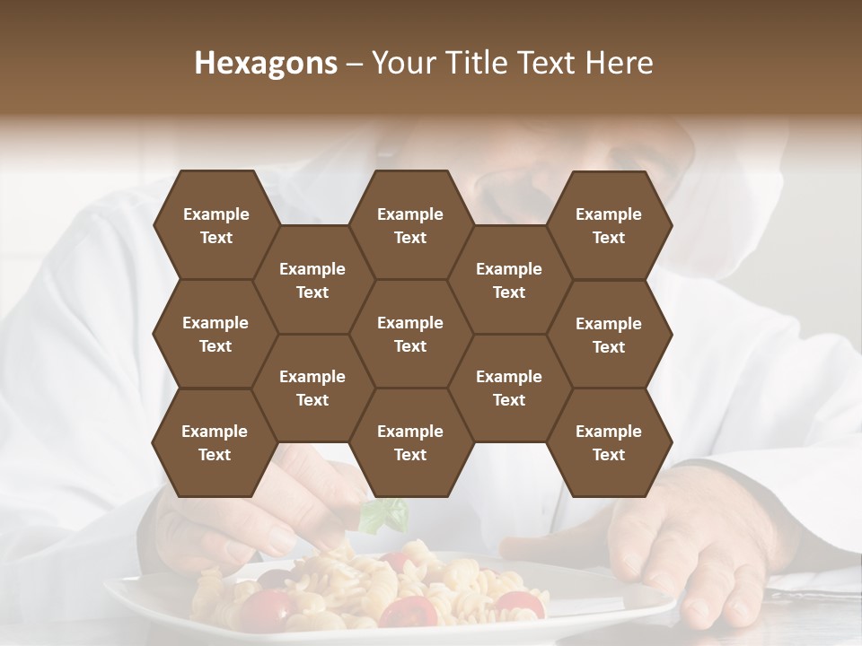 Chef Smile Dinner PowerPoint Template