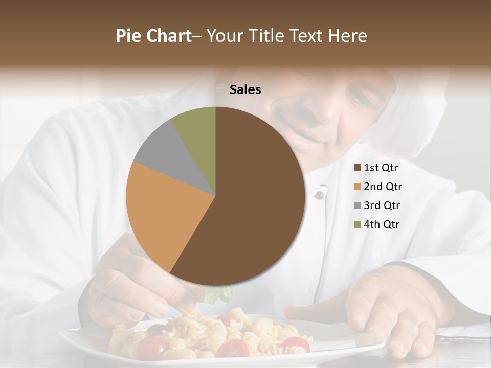 Chef Smile Dinner PowerPoint Template