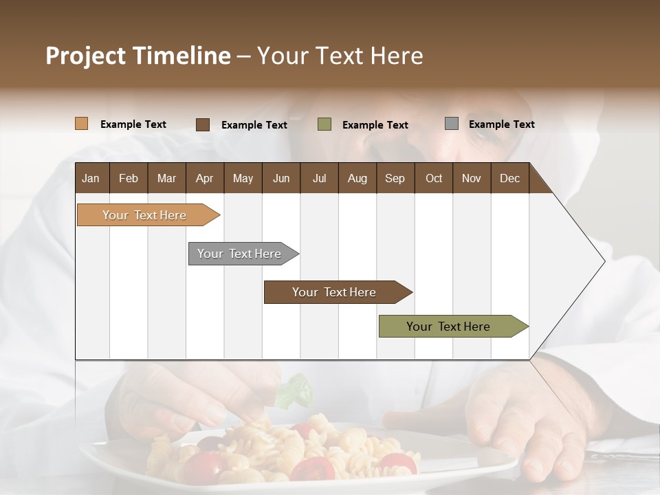 Chef Smile Dinner PowerPoint Template