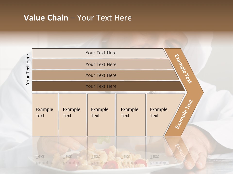 Chef Smile Dinner PowerPoint Template