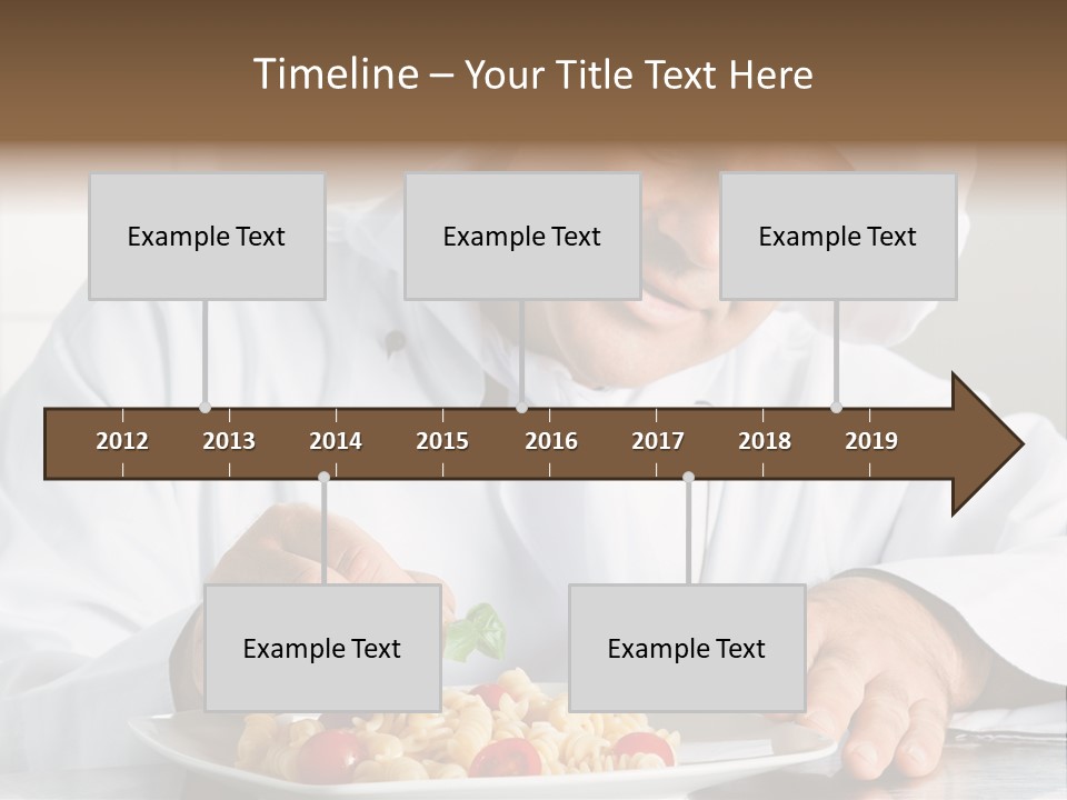 Chef Smile Dinner PowerPoint Template