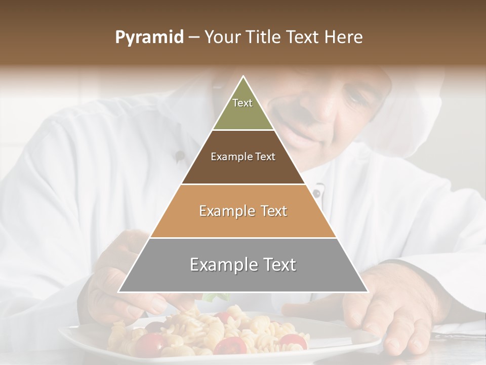 Chef Smile Dinner PowerPoint Template