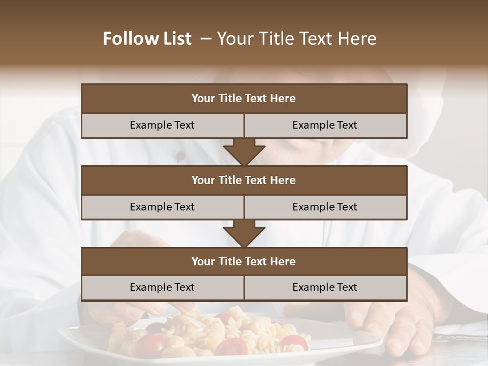 Chef Smile Dinner PowerPoint Template