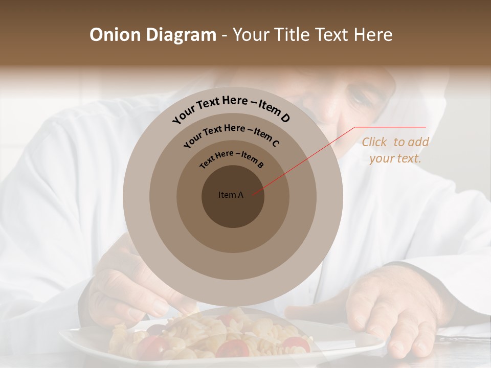 Chef Smile Dinner PowerPoint Template