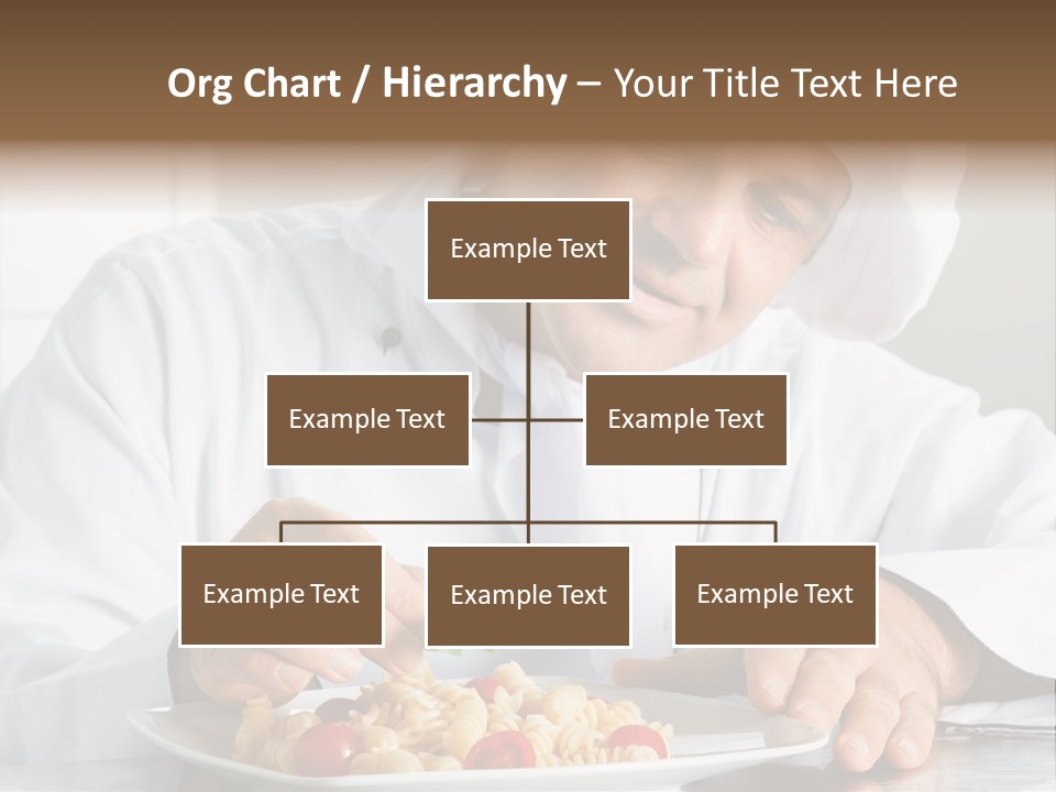 Chef Smile Dinner PowerPoint Template