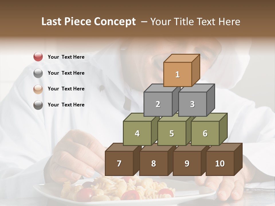 Chef Smile Dinner PowerPoint Template