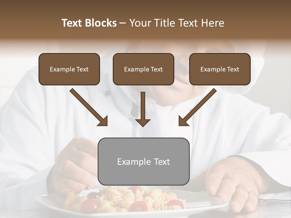 Chef Smile Dinner PowerPoint Template