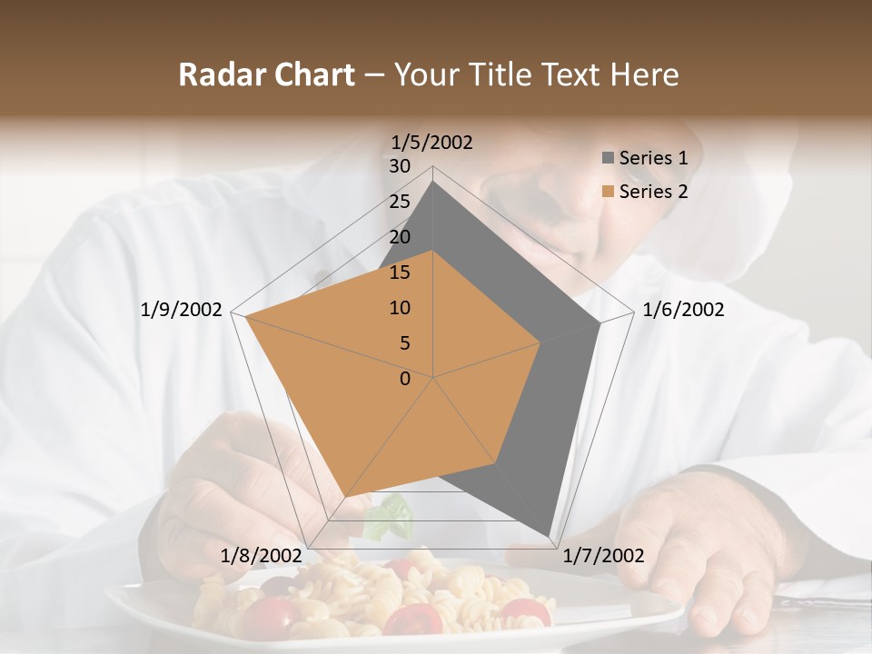 Chef Smile Dinner PowerPoint Template