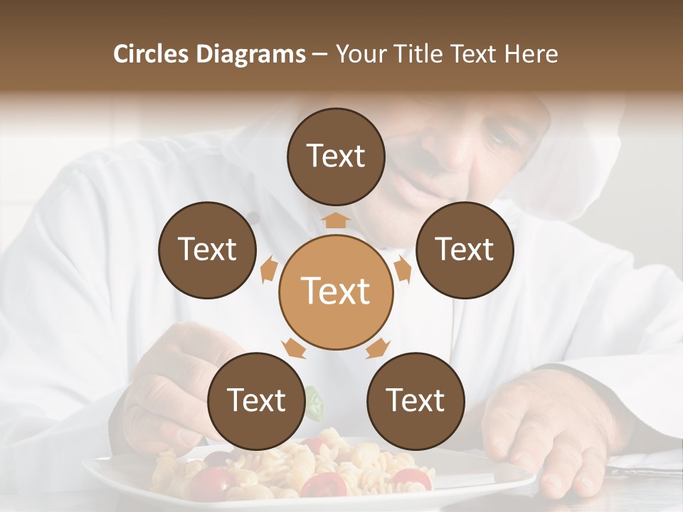 Chef Smile Dinner PowerPoint Template