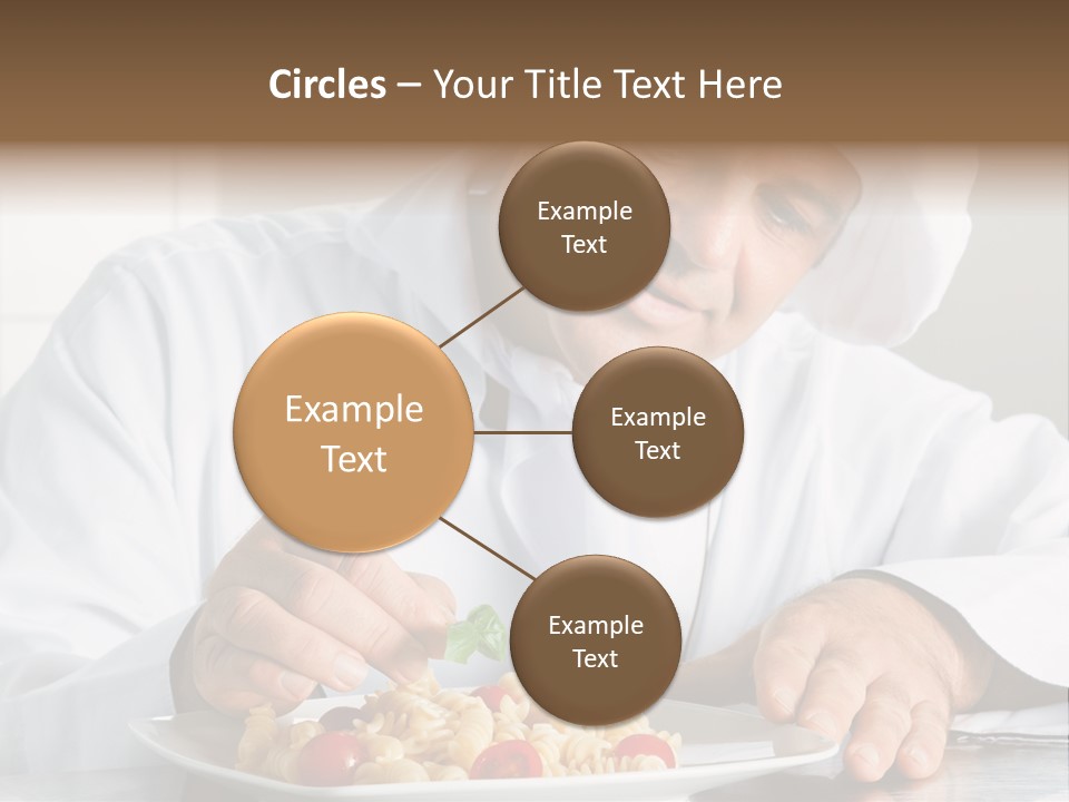 Chef Smile Dinner PowerPoint Template