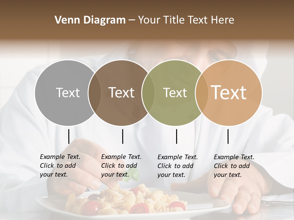 Chef Smile Dinner PowerPoint Template