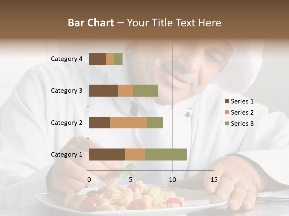 Chef Smile Dinner PowerPoint Template