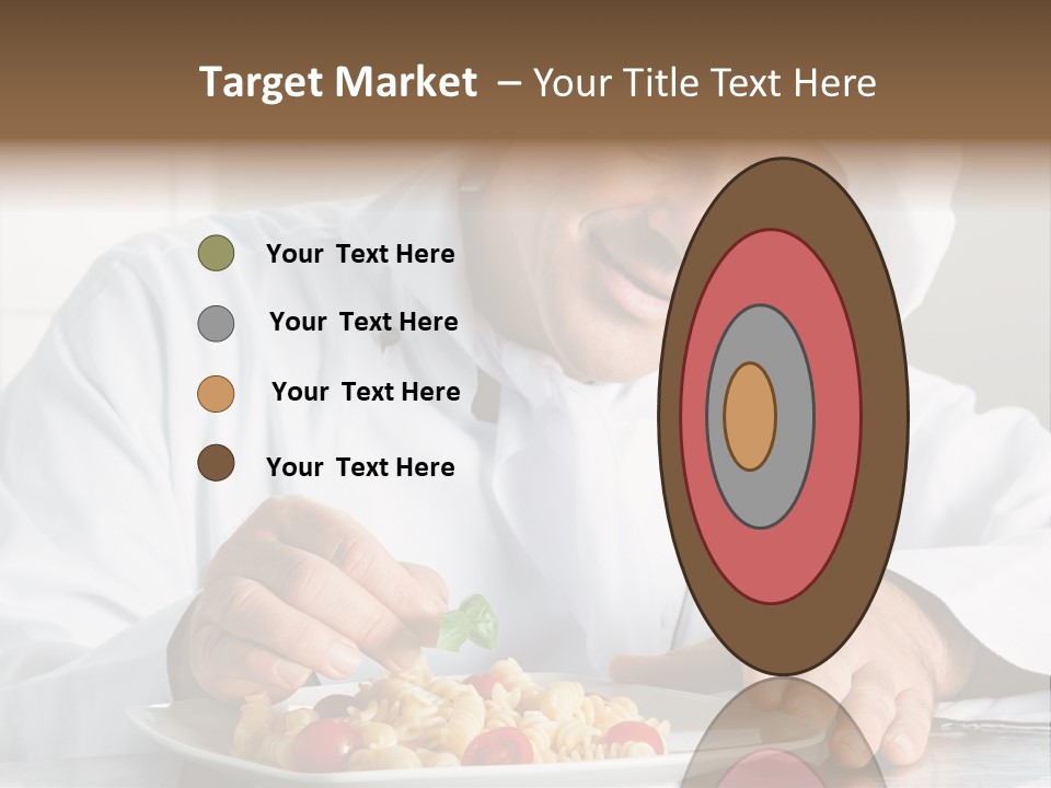 Chef Smile Dinner PowerPoint Template