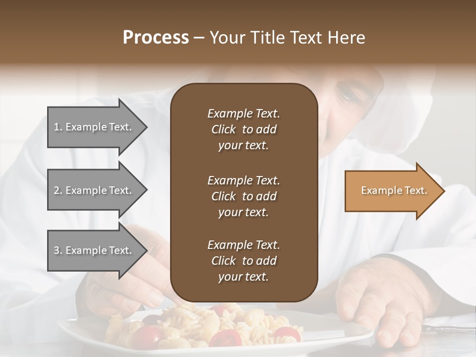Chef Smile Dinner PowerPoint Template