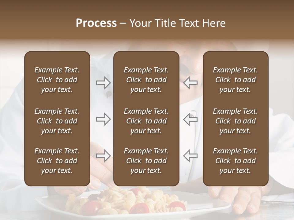 Chef Smile Dinner PowerPoint Template
