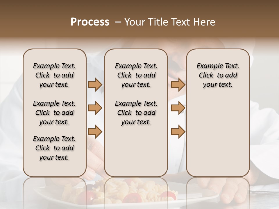 Chef Smile Dinner PowerPoint Template