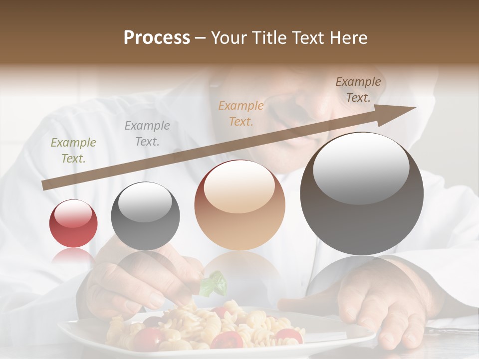Chef Smile Dinner PowerPoint Template