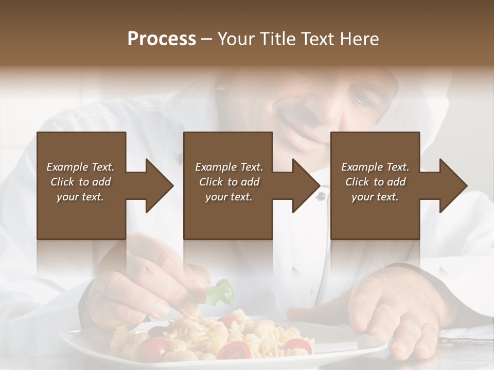 Chef Smile Dinner PowerPoint Template