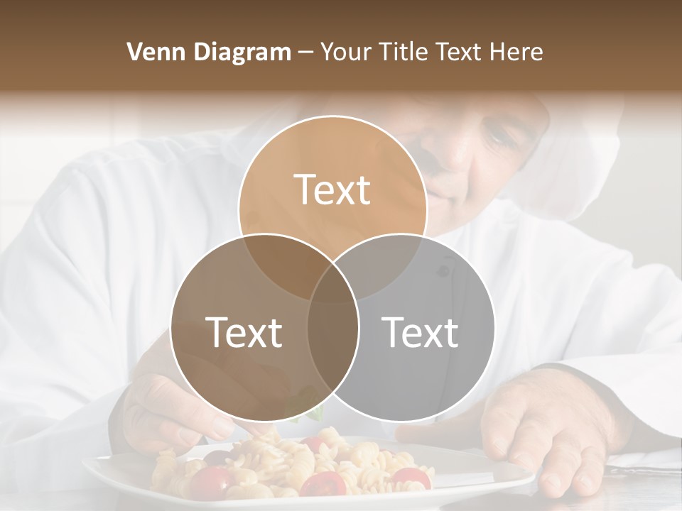 Chef Smile Dinner PowerPoint Template