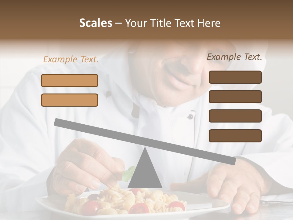 Chef Smile Dinner PowerPoint Template