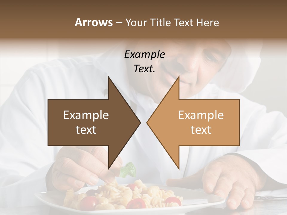 Chef Smile Dinner PowerPoint Template