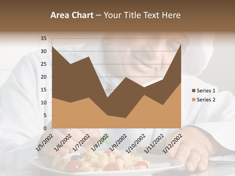 Chef Smile Dinner PowerPoint Template