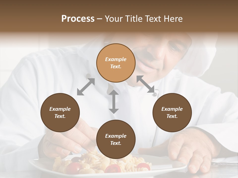 Chef Smile Dinner PowerPoint Template