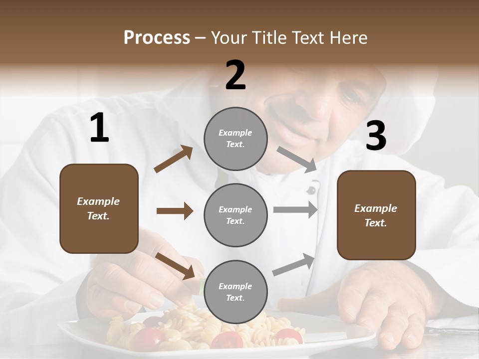 Chef Smile Dinner PowerPoint Template