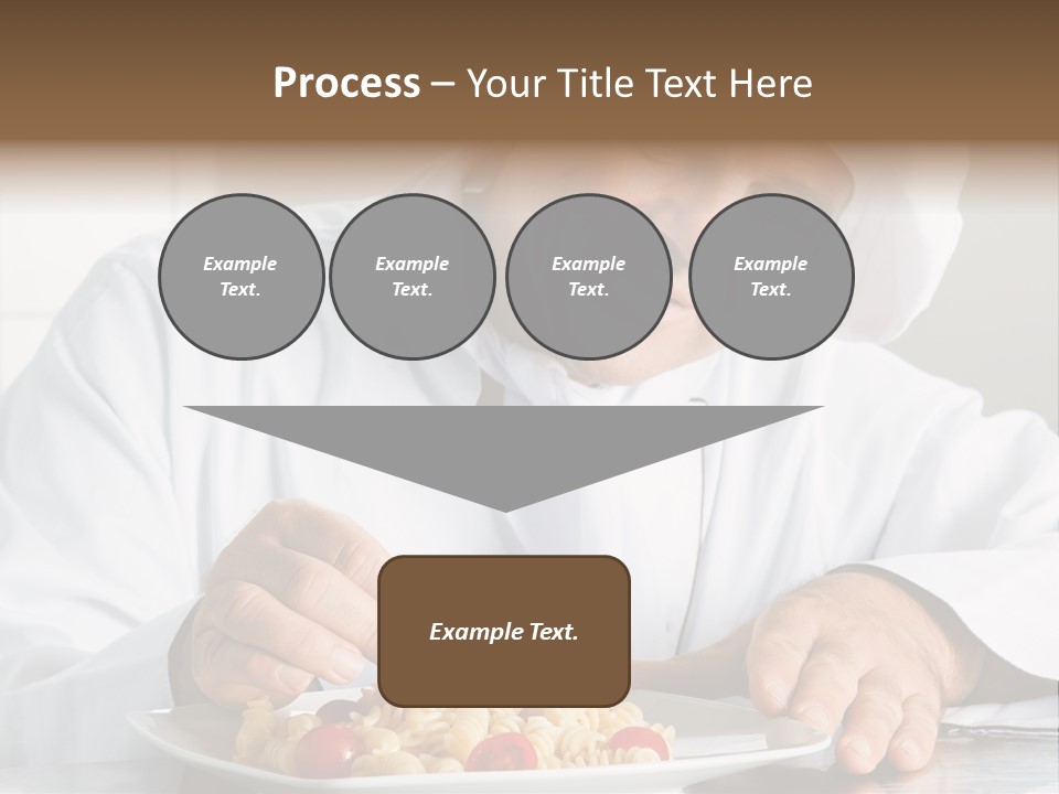 Chef Smile Dinner PowerPoint Template