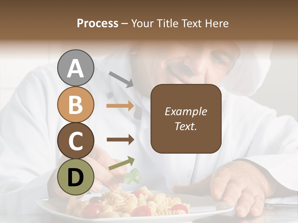 Chef Smile Dinner PowerPoint Template