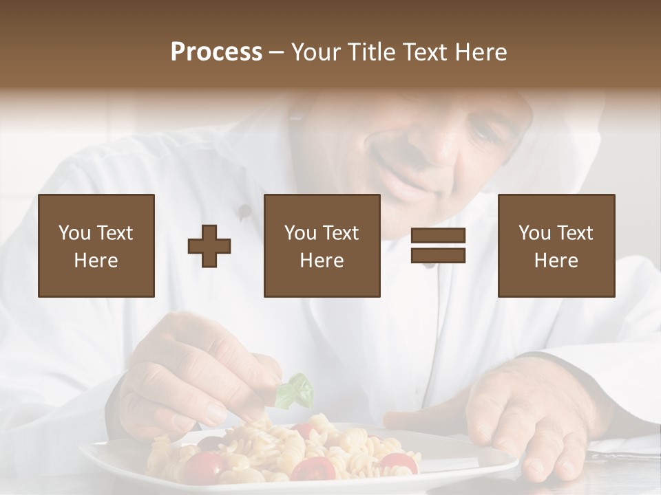 Chef Smile Dinner PowerPoint Template