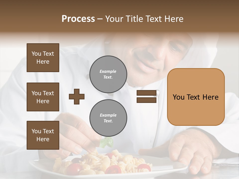 Chef Smile Dinner PowerPoint Template