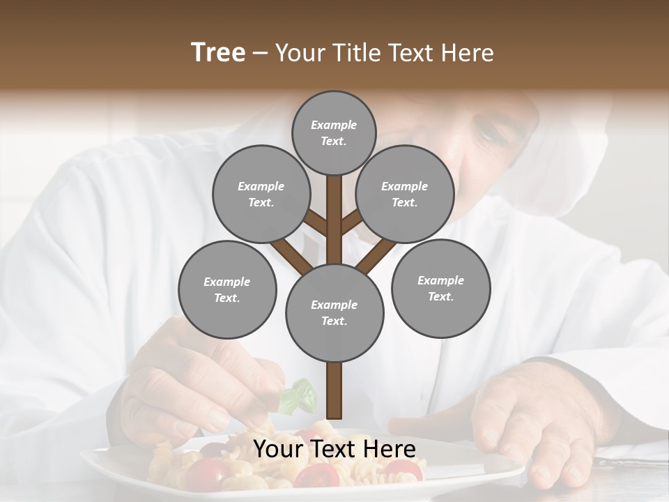 Chef Smile Dinner PowerPoint Template