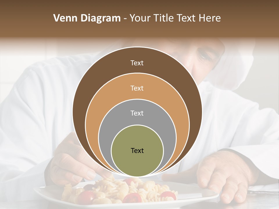 Chef Smile Dinner PowerPoint Template