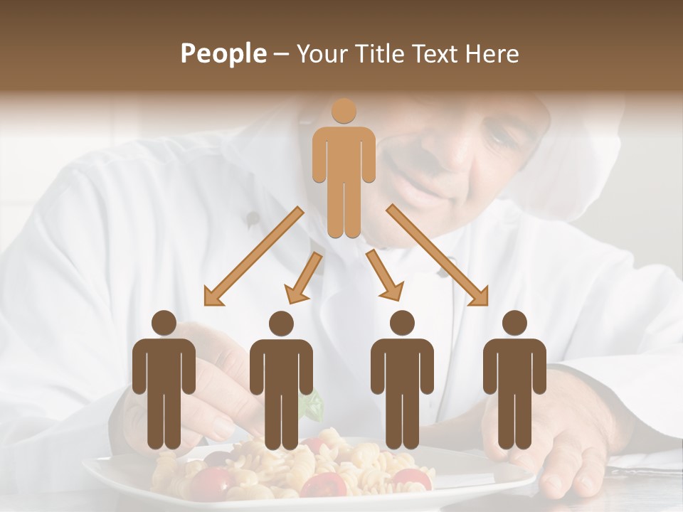 Chef Smile Dinner PowerPoint Template