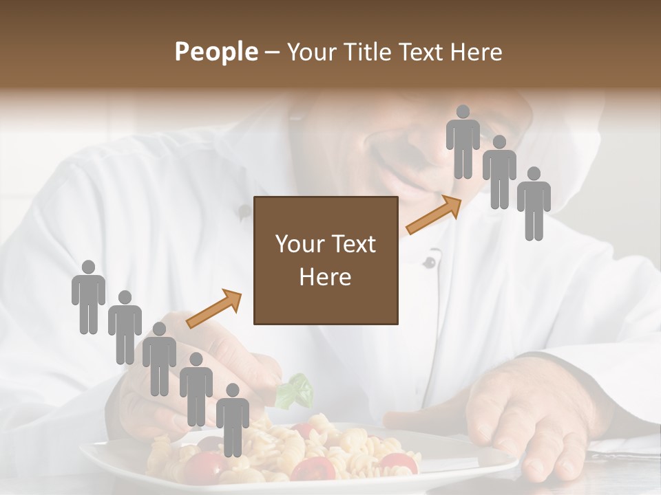 Chef Smile Dinner PowerPoint Template