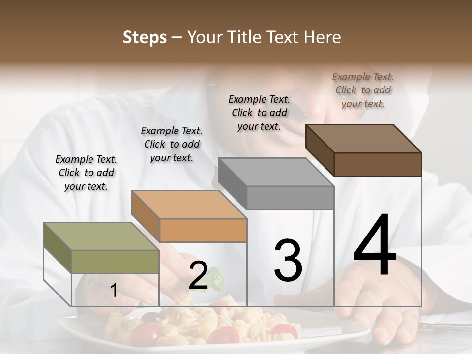 Chef Smile Dinner PowerPoint Template