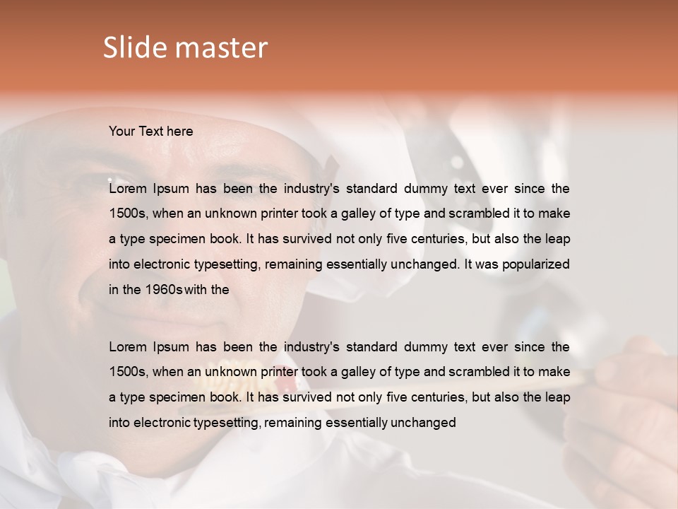 Person Happy Caucasian PowerPoint Template