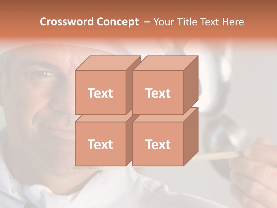 Person Happy Caucasian PowerPoint Template