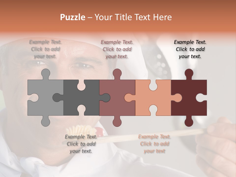 Person Happy Caucasian PowerPoint Template