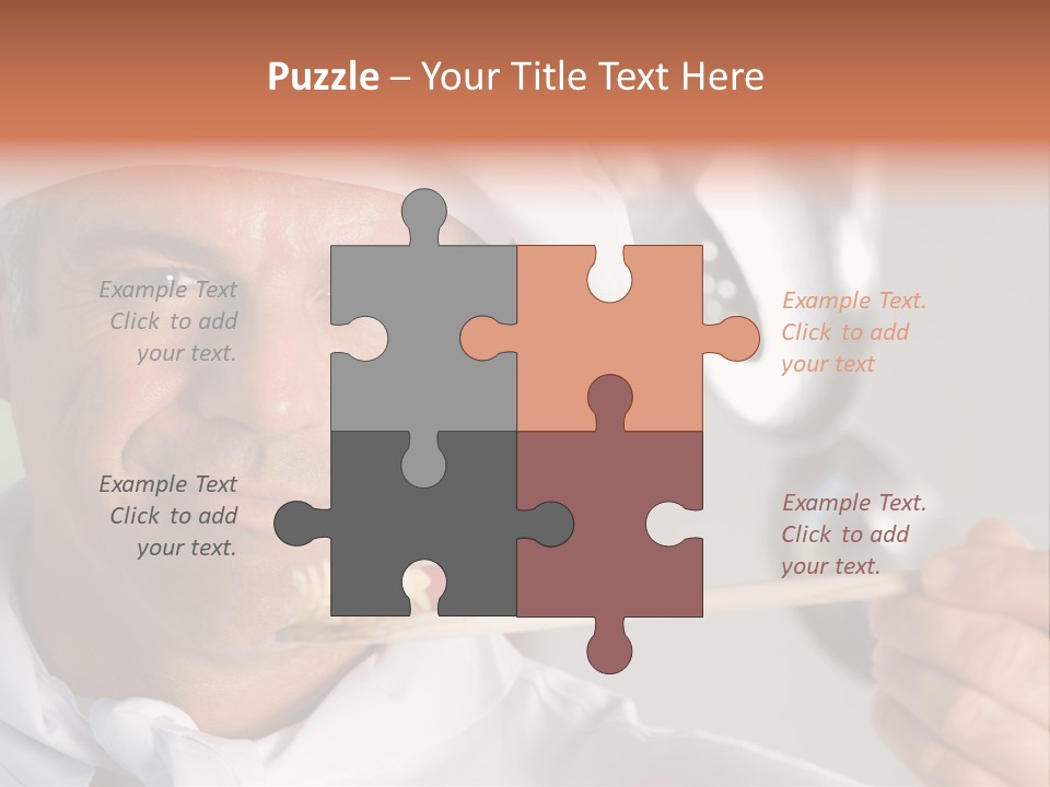 Person Happy Caucasian PowerPoint Template