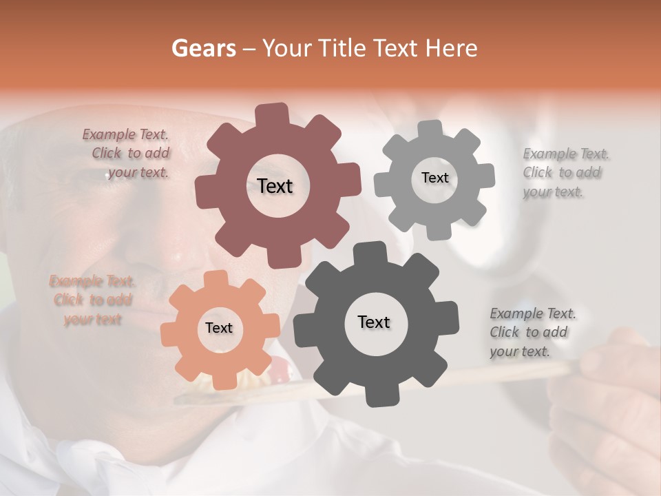 Person Happy Caucasian PowerPoint Template