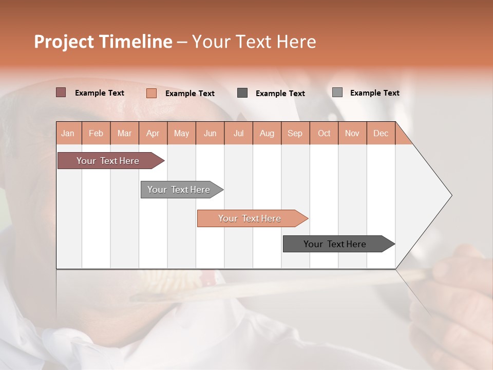 Person Happy Caucasian PowerPoint Template