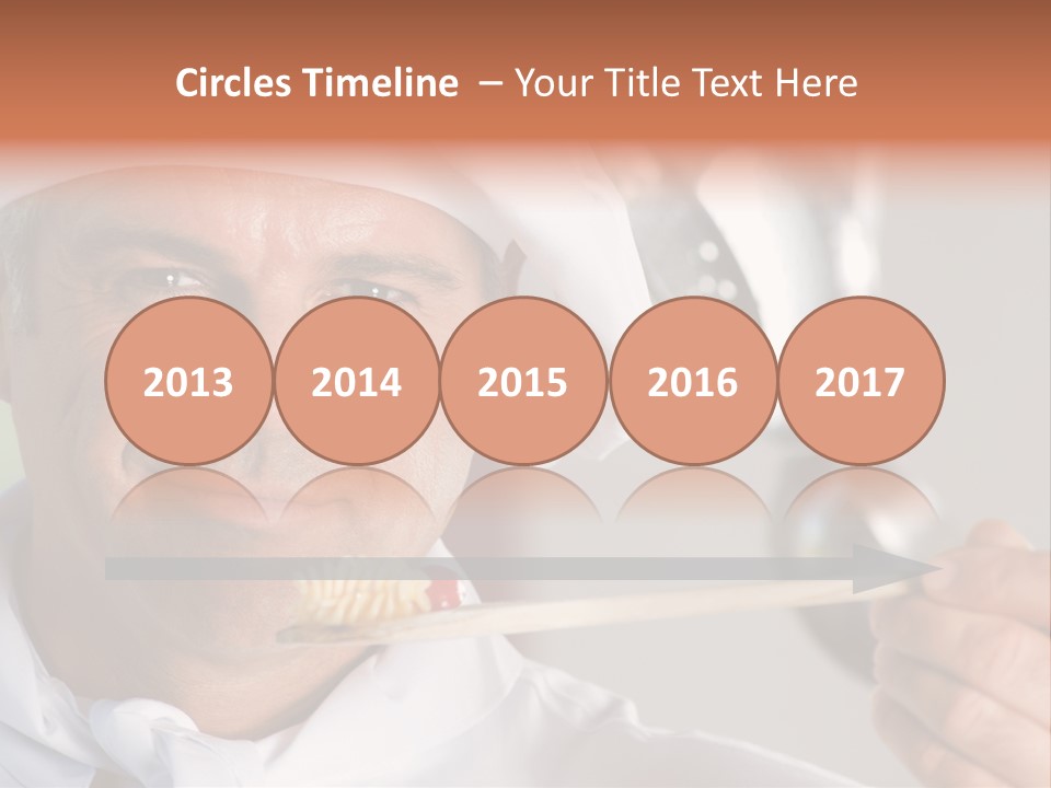 Person Happy Caucasian PowerPoint Template