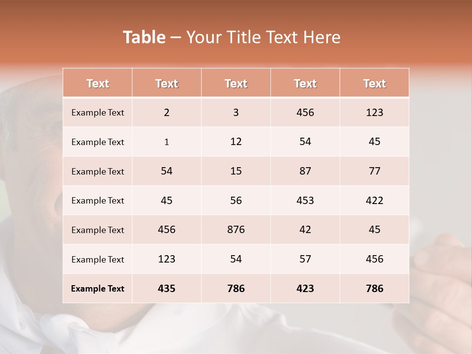 Person Happy Caucasian PowerPoint Template